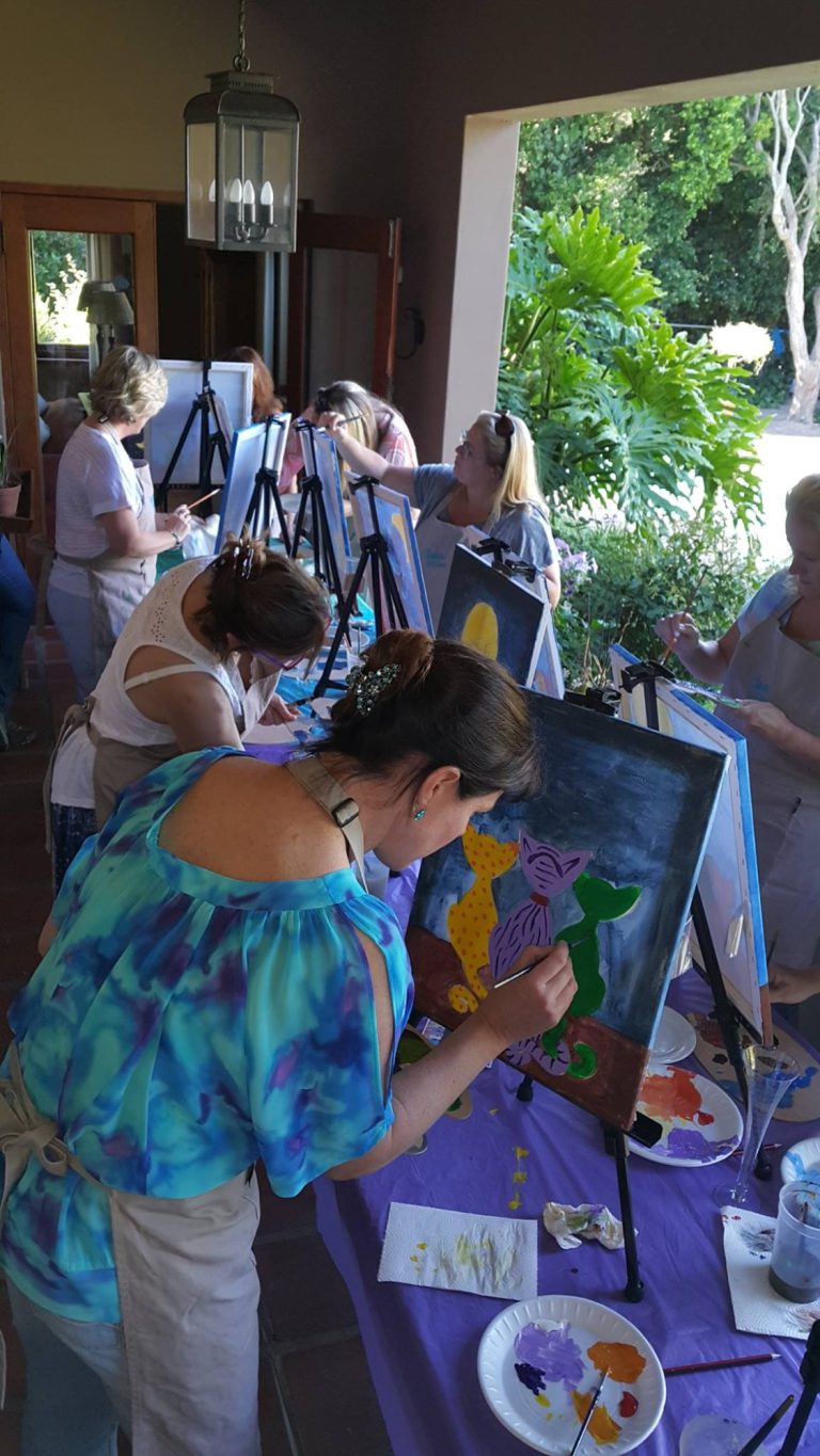 Pop-up painting class